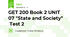 GET 200 Book 2 UNIT 07 "State and Society"   Test 2