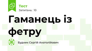 Гаманець із фетру