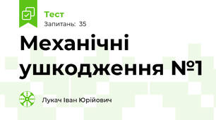 Механічні ушкодження №1