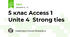 5 клас Access 1 Unite 4  Strong ties 
