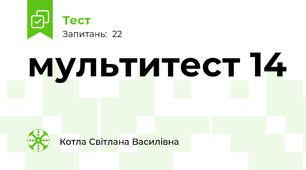 мультитест 14