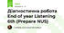 Діагностична робота End of year Listening 6th (Prepare NUS)