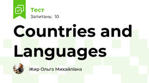 Countries and Languages
