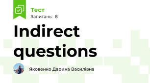 Indirect questions