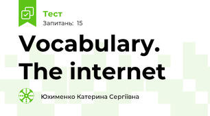 Vocabulary.  The internet