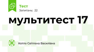 мультитест 17