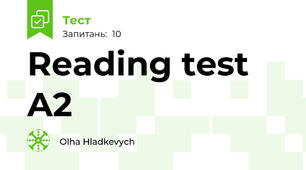 Reading test A2