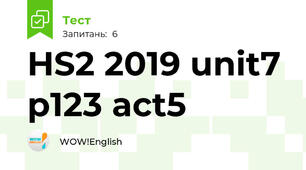 HS2 2019 unit7 p123 act5