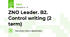 ZNO Leader. B2. Control writing (2 term)