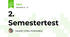 2. Semestertest