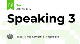 Speaking 3