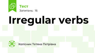 Irregular verbs