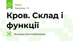 Кров. Склад і функції