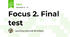 Focus 2. Final test