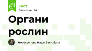 Органи рослин