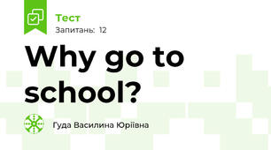Why go to school?