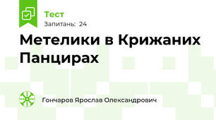 Метелики в Крижаних Панцирах