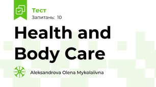  Health and Body Care