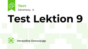 Test Lektion 9