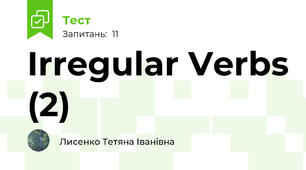 Irregular Verbs (2) 