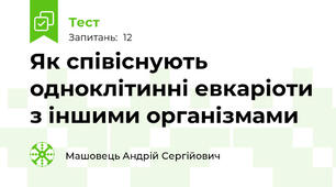 Як співіснують одноклітинні евкаріоти з іншими організмами
