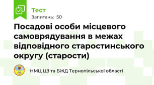 Посадові особи місцевого самоврядування в межах відповідного старостинського округу (старости)