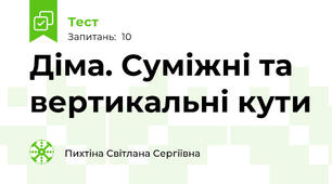 Діма. Суміжні та вертикальні кути