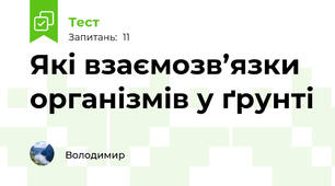 Які взаємозв’язки організмів у ґрунті 