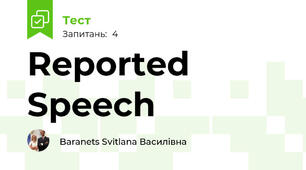 Reported Speech