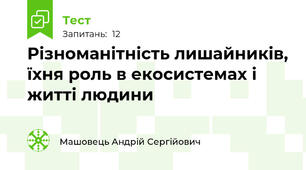 Різноманітність лишайників, їхня роль в екосистемах і житті людини