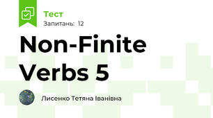 Non-Finite Verbs 5 