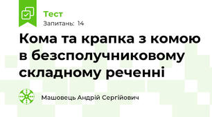 Кома та крапка з комою в безсполучниковому складному реченні