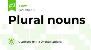 Plural nouns