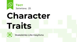 Character  Traits 