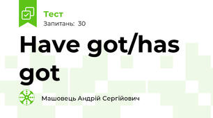 Have got/has got