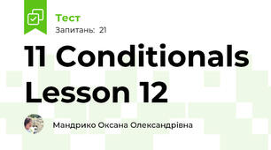  11 Conditionals Lesson 12