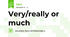 Very/really or much