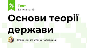 Основи теорії держави