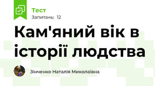 Кам'яний вік в історії людства