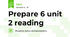 Prepare 6 unit 2 reading 