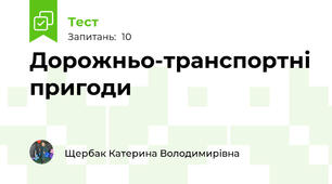Дорожньо-транспортні пригоди 