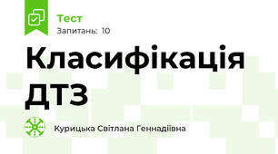 Класифікація ДТЗ