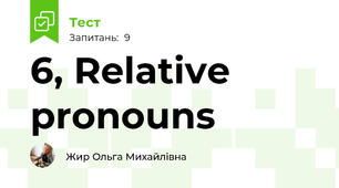 6, Relative pronouns