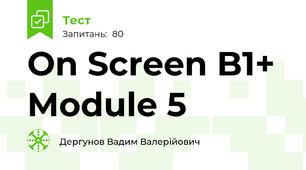 On Screen B1+ Module 5