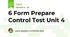 6 Form Prepare Control Test Unit 4
