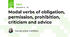 Modal verbs of obligation, permission, prohibition, criticism and advice