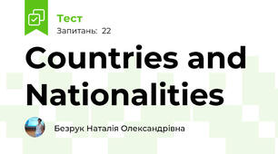 Countries and Nationalities