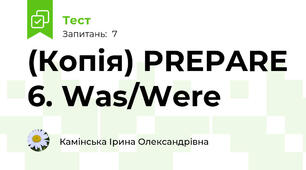 (Копія) PREPARE 6. Was/Were
