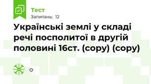 Українські землі у складі речі посполитої в другій половині 16ст. (copy) (copy)