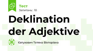 Deklination der Adjektive